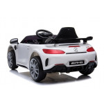 Elektrické autíčko Mercedes GT R - nelakované - biele